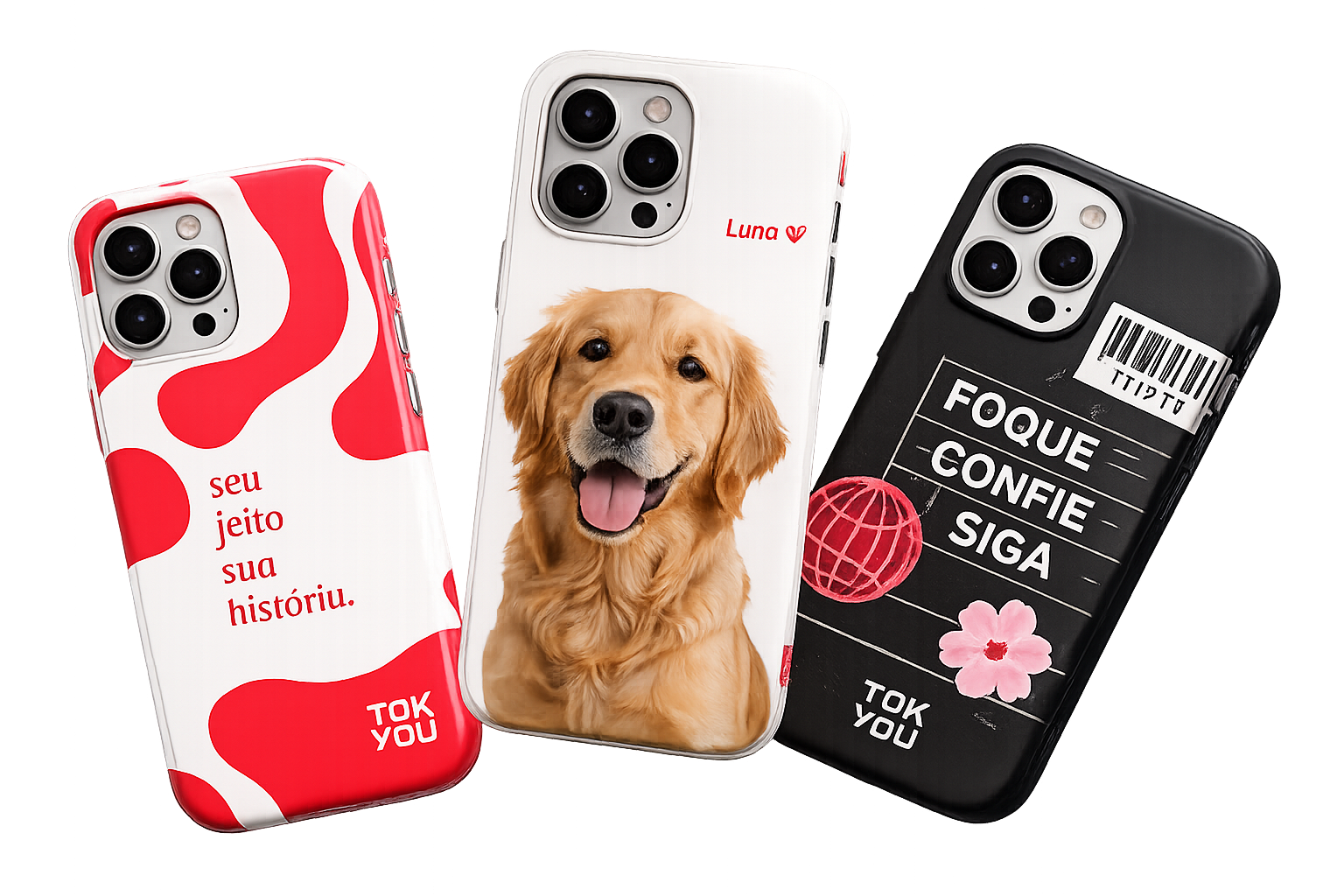 Capinhas TokYou personalizadas