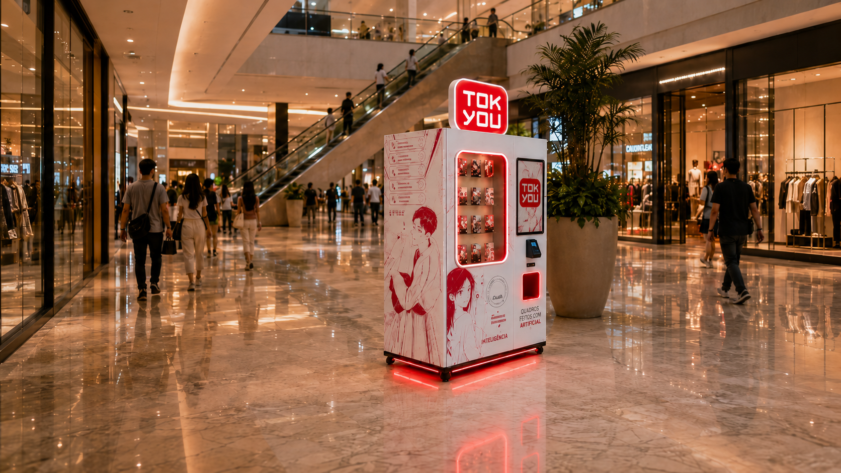Estação TokYou em shopping